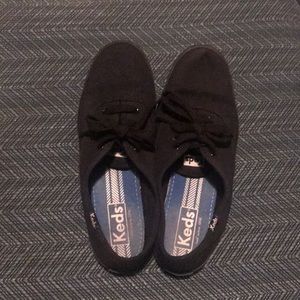 Keds Black canvas shoes
